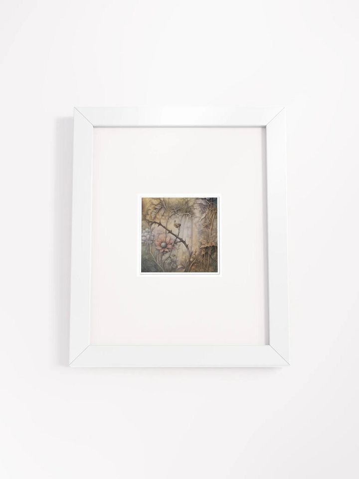 The Secret Garden Sketchbook Artprint Framed product image (1)
