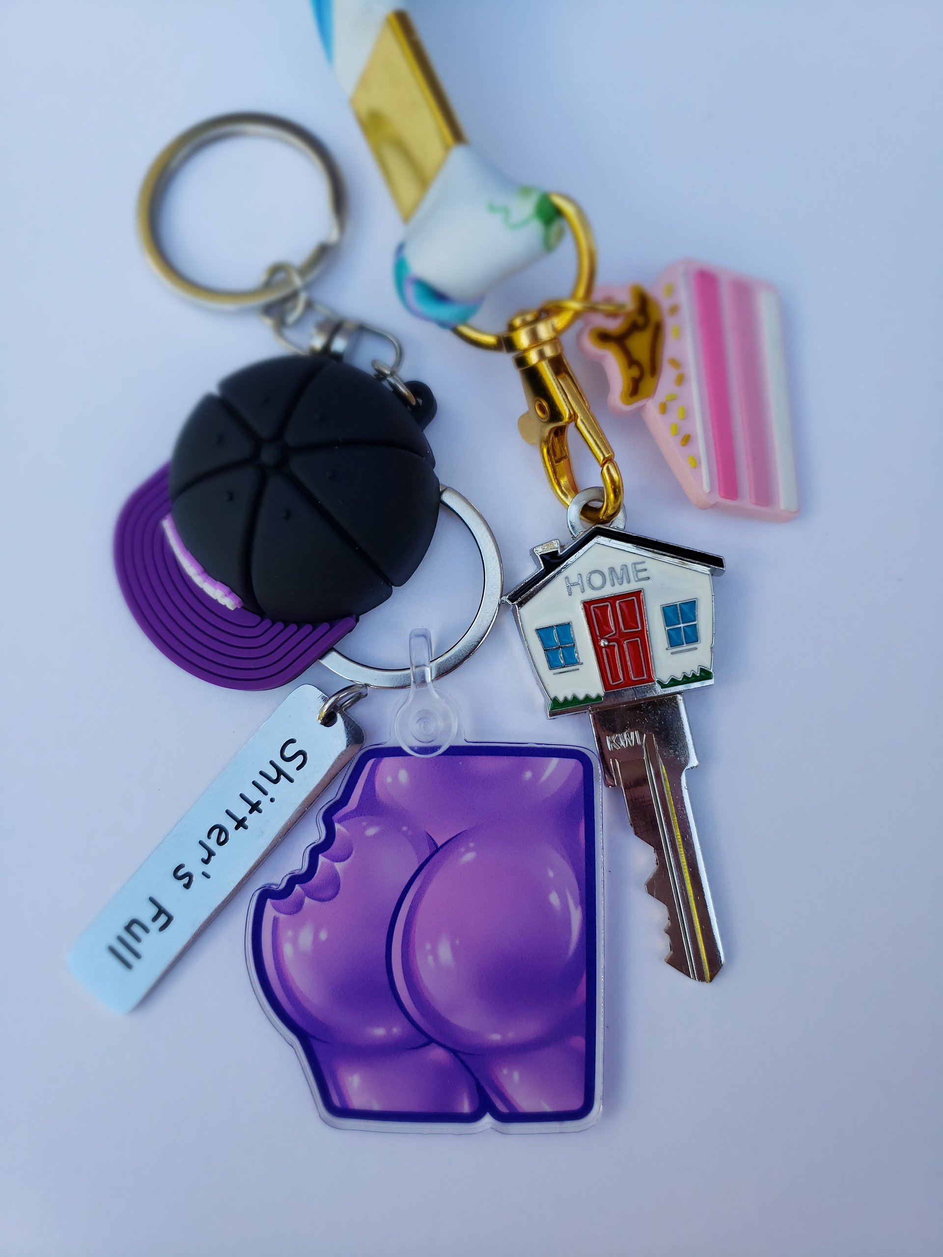 Juicy Thiccc Gummy Bear Booty Key Chain product image (2)