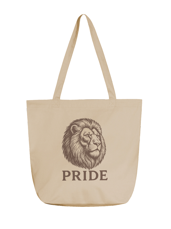 Pride Lion Organic Cotton Tote Bag product image (1)