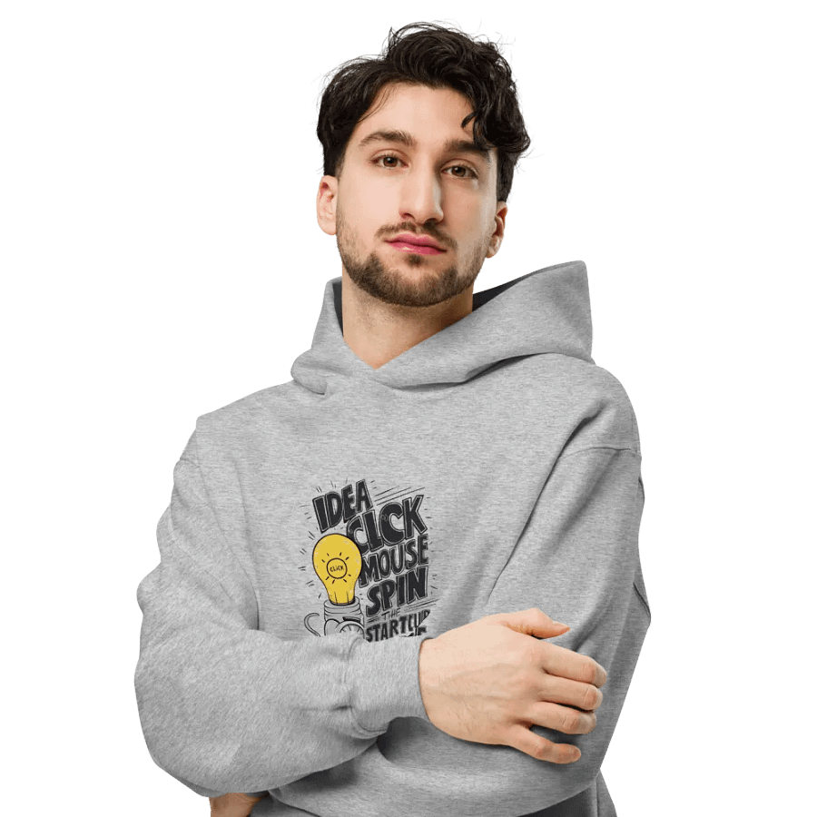 Innovate Click Unisex Hoodie product image (6)