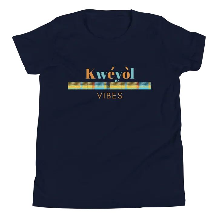 Kwéyòl VIBES Youth T-Shirt product image (1)