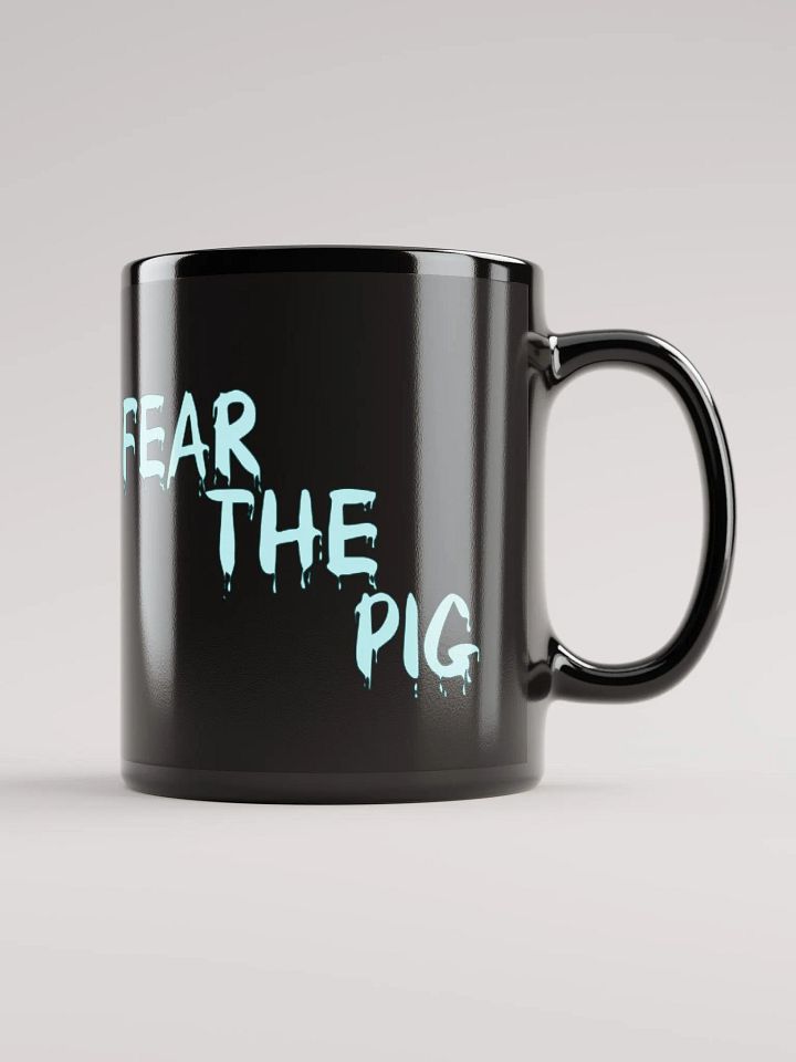 Fear The Pig Black Mug product image (2)