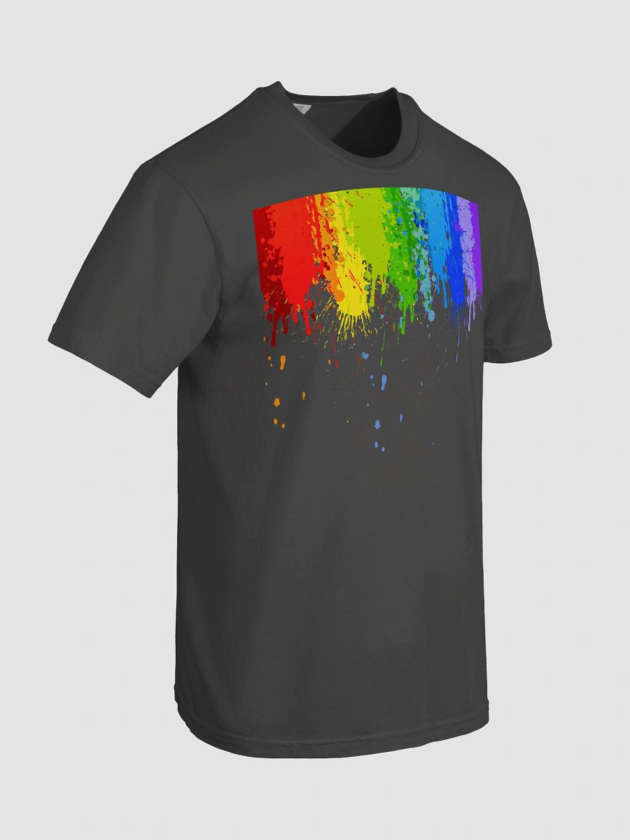 Rainbow Splatter Pride T-Shirt product image (26)