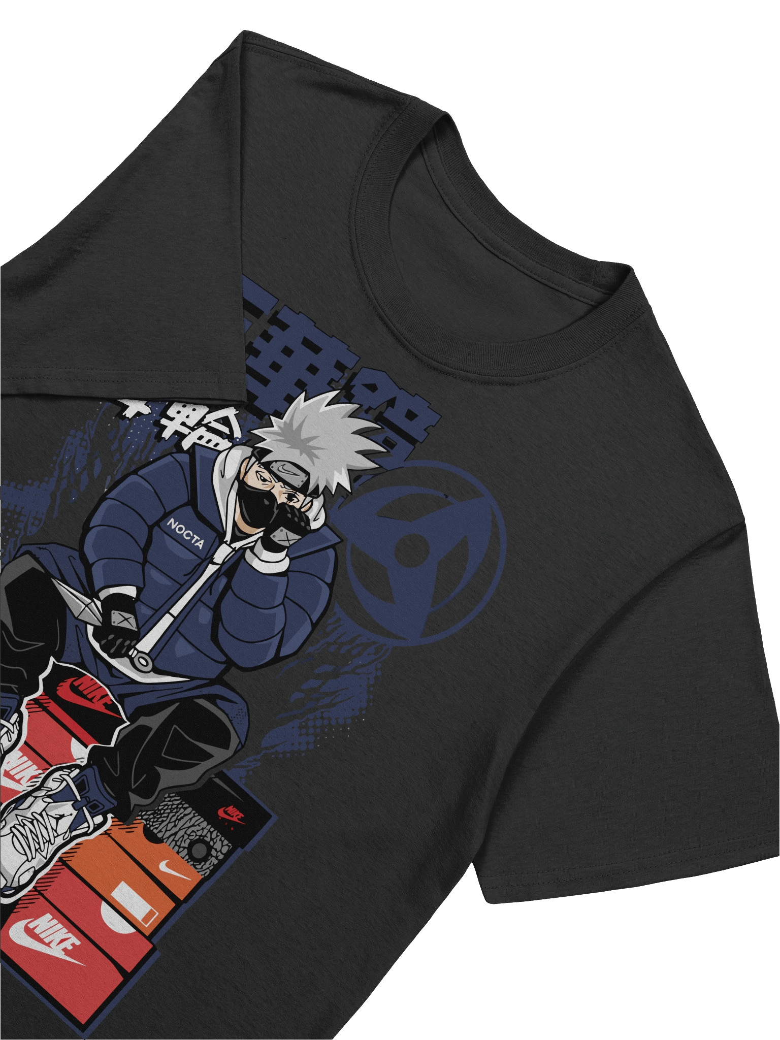 Naruto – Kakashi Hatake – Streetwear Sneaker Stack – Gildan Softstyle T-Shirt product image (5)