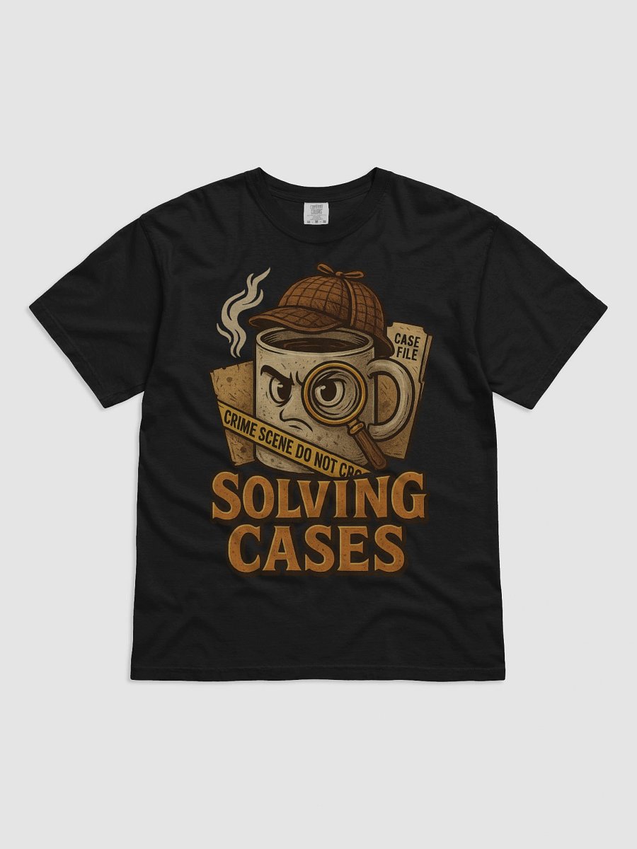 Solving Cases - Heavyweight T-Shirt product image (2)