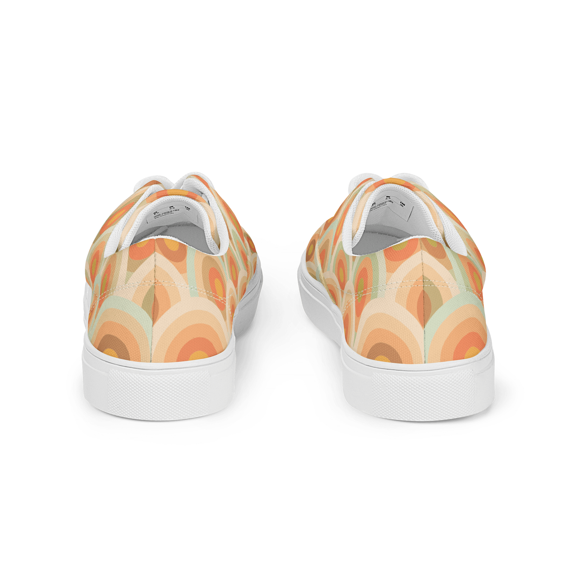 Retro Vibes Lace-Up Canvas Shoes product image (4)