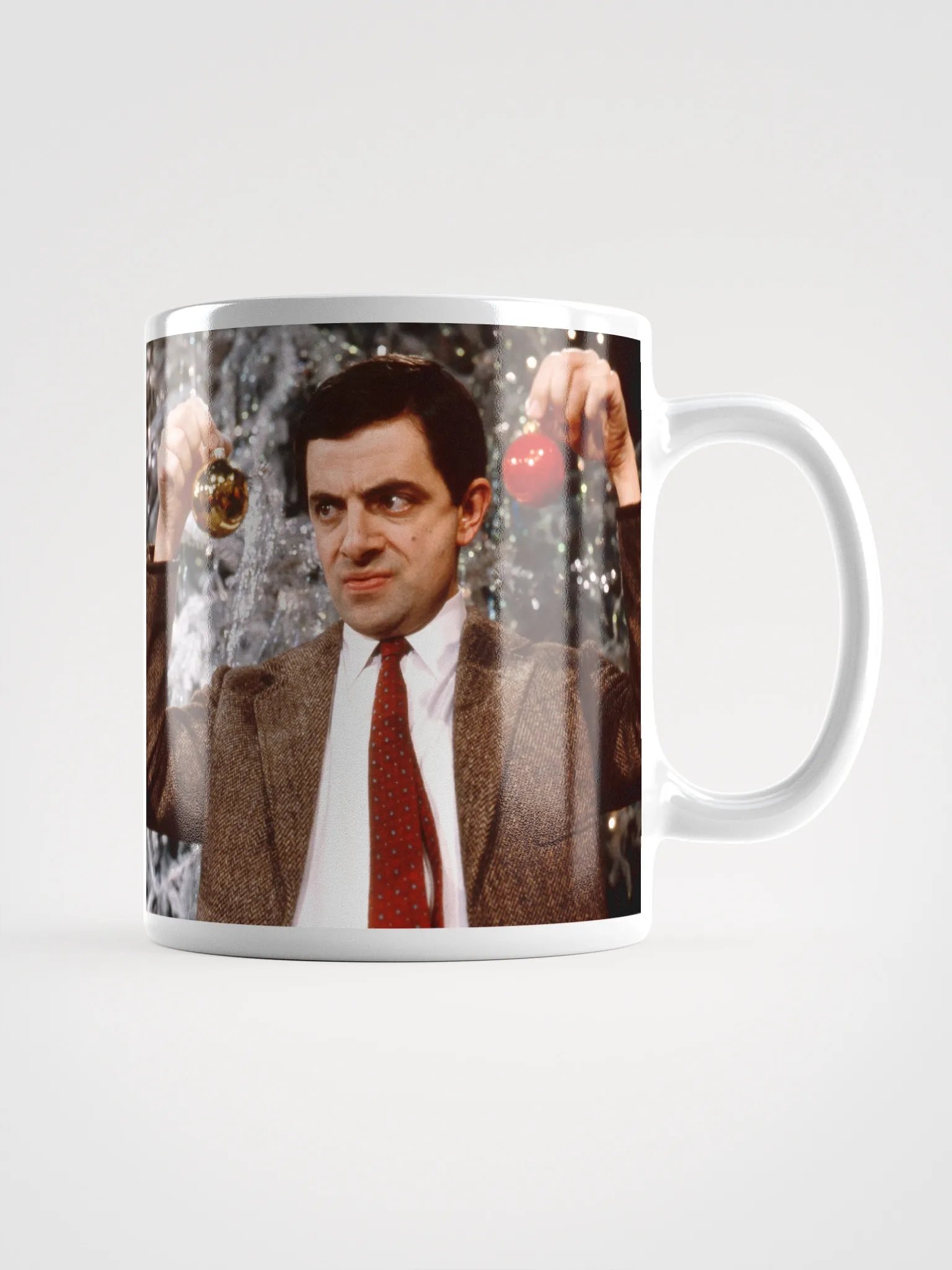 Merry Beanmas Baubles Xmas mug product image (1)