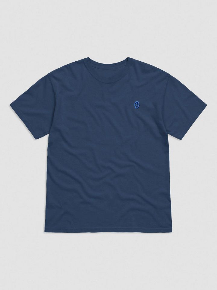 EXCLAIMING MENTALLY (L.C., electric) embroidered garment dyed tee product image (45)