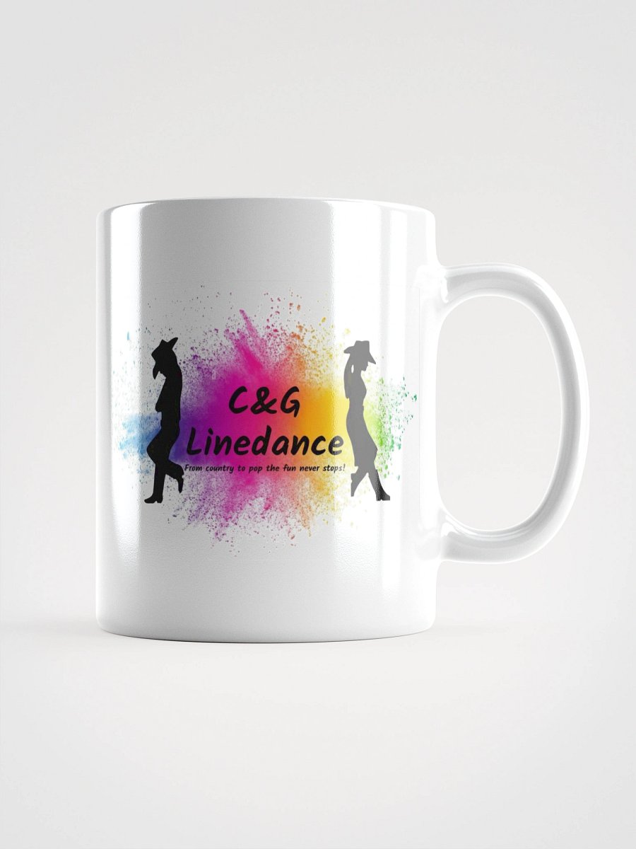 C&G LineDance White Mug product image (1)