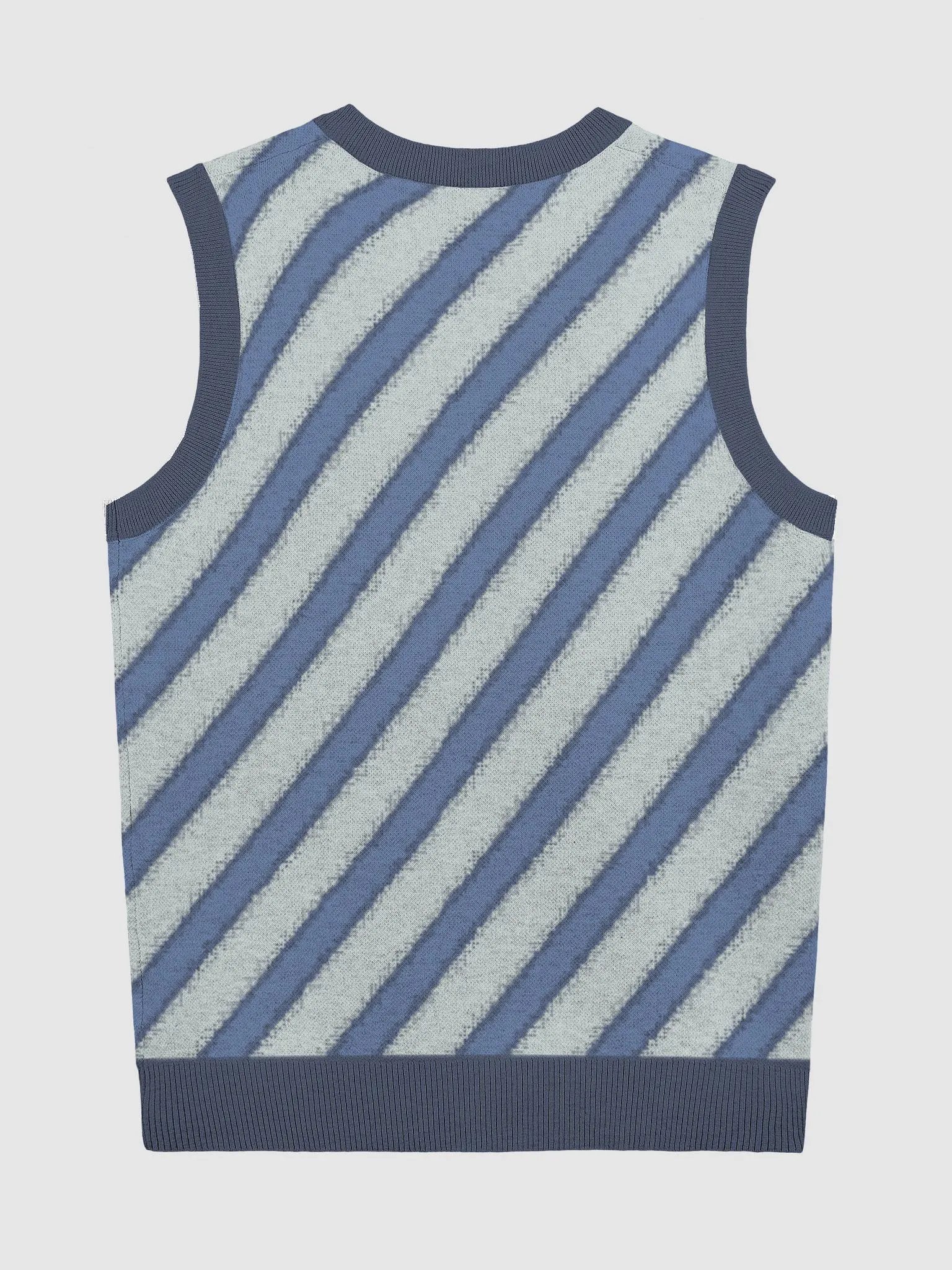TeddyChan Stripe Vest - Blue product image (8)