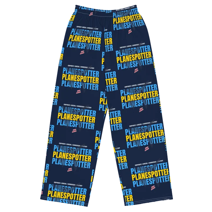 Cozy Street Style Planespotter: Unisex Wide-Leg Pants product image (1)