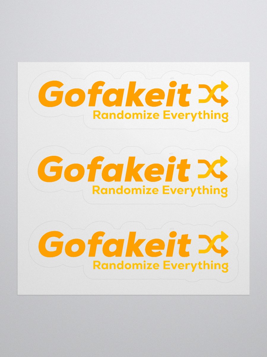 Gofakeit Stickers product image (4)