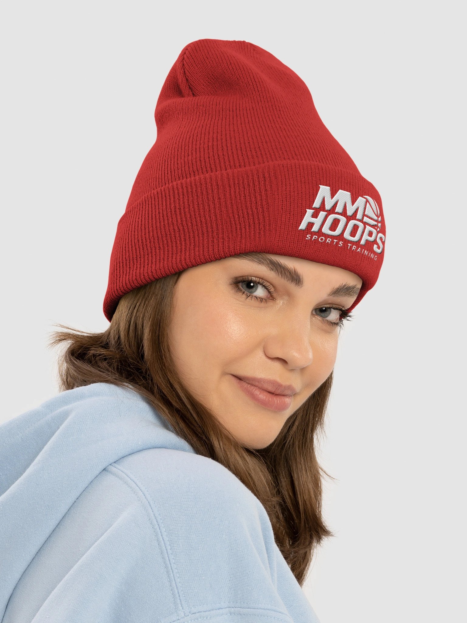 MM Hoops Red Beanie product image (4)