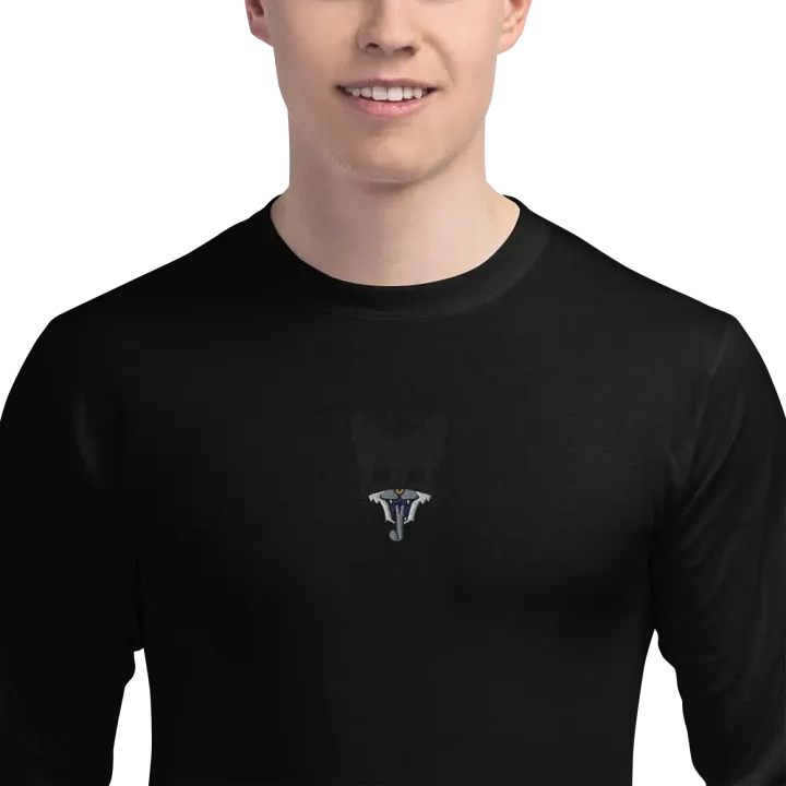 Spook Wackadoo Logo Embroidered Long Sleeve Tee product image (1)