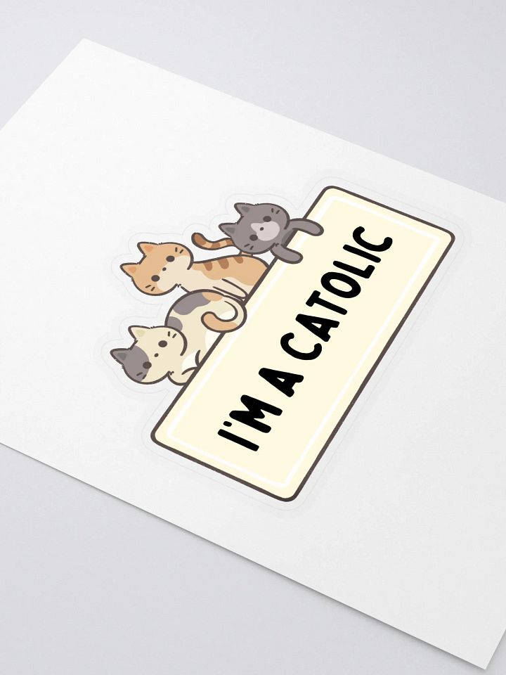 Catolic Cuties Sticker Sheet product image (2)
