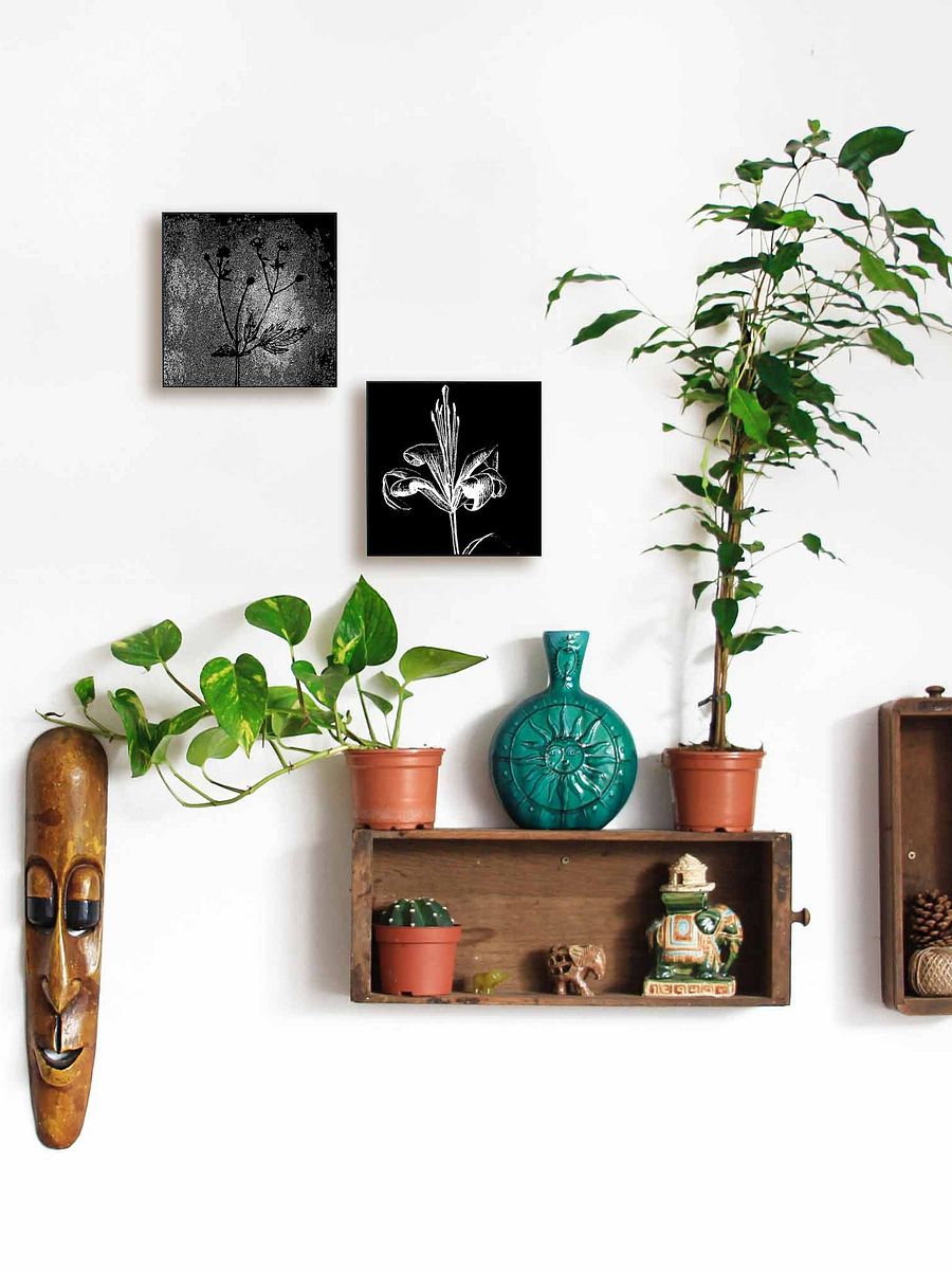 Visionary Canvas Collection - Wild Flowers Dark Stylish product image (5)