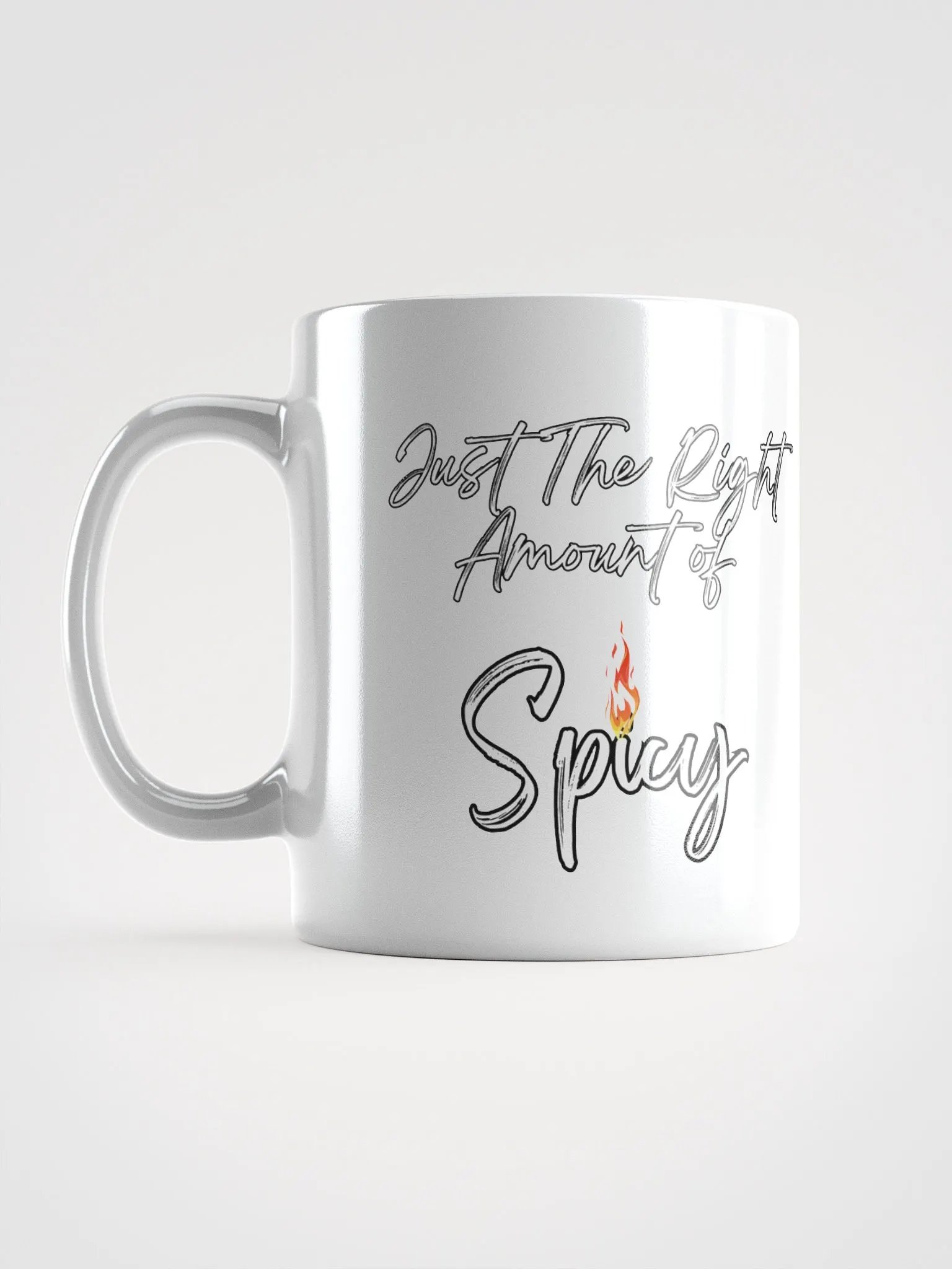 Just The Right Amount of Spicy - Funny White Mug product image (16)