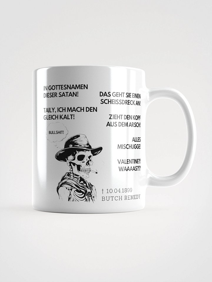 HRNBCK MUG - RIP Remedy White Edition One product image (2)