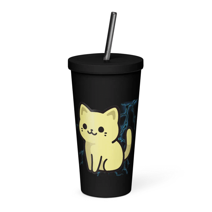 Lightning Kitty! Straw Cup product image (1)