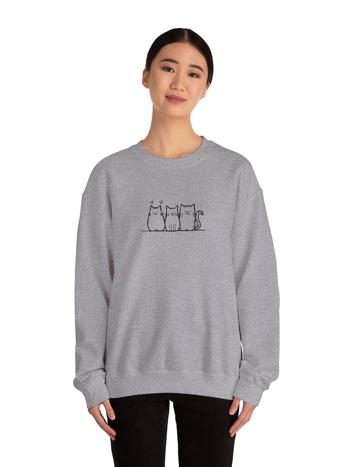 Purrfect Trio Sweatshirt product image (2)