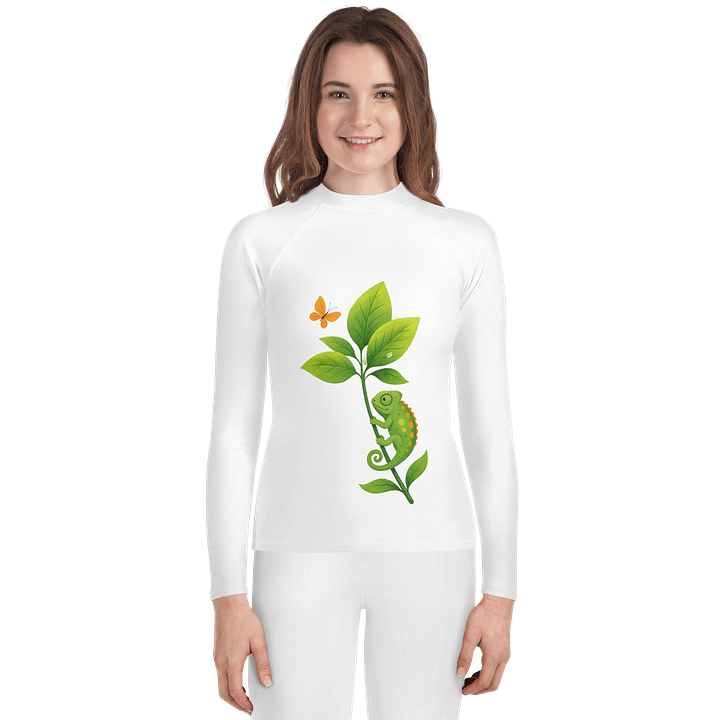 Chameleon's Hideout Youth Rash Guard product image (1)