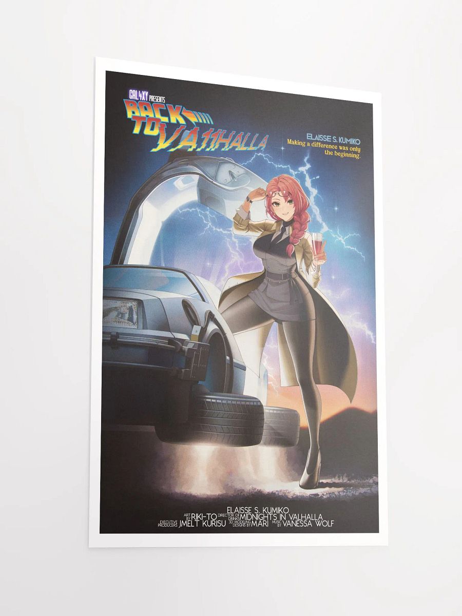 BACK TO VA11HALLA Poster product image (4)
