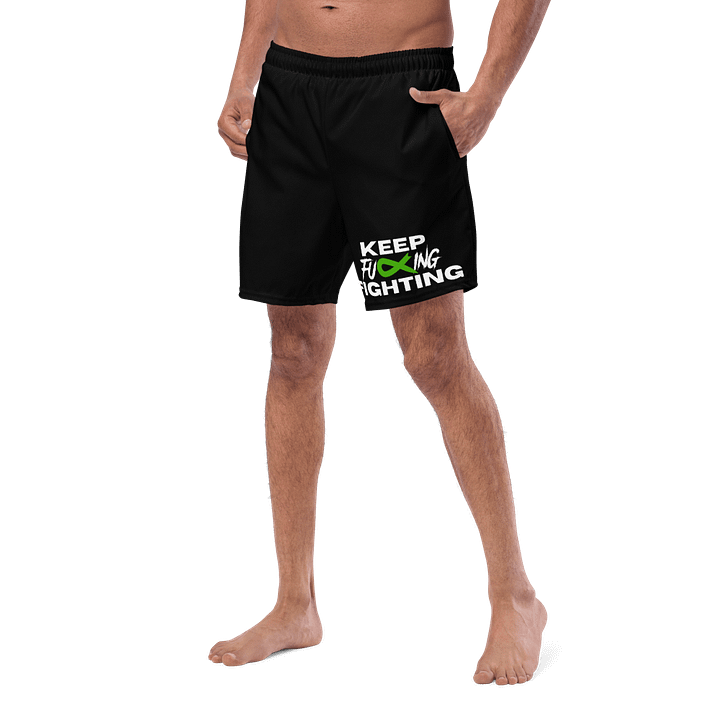 Keep Fucking Fighting Swim Trunks product image (2)