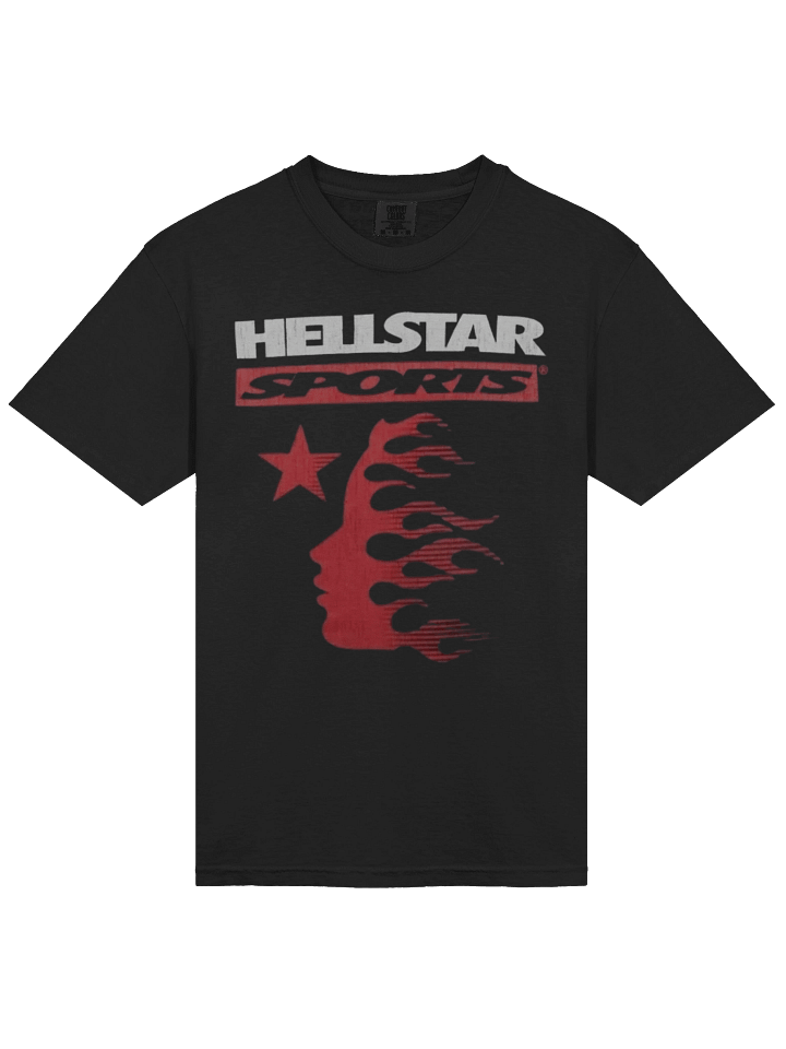 Black/Red Hellstar Sports Family T-Shirt product image (1)