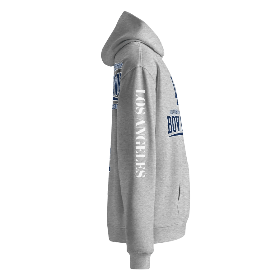 "Bow Down" LA Dodgers 2024 World Series Champion Hoodie | MLB Home Locker product image (6)