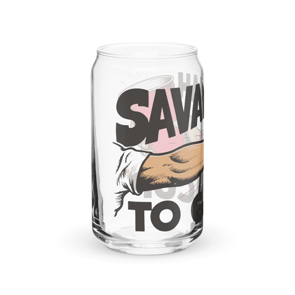 Can Shaped Glass: Savannah To Go Cup Design [00022] product image (10)