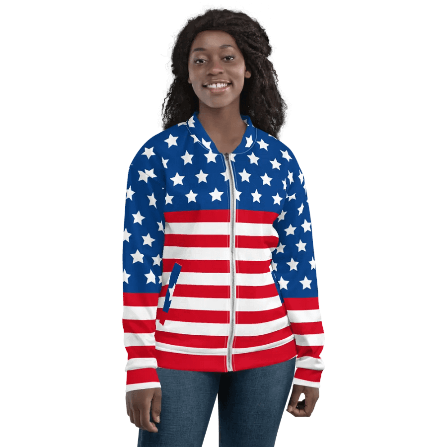 All-Over Print Bomber Jacket - USA product image (8)