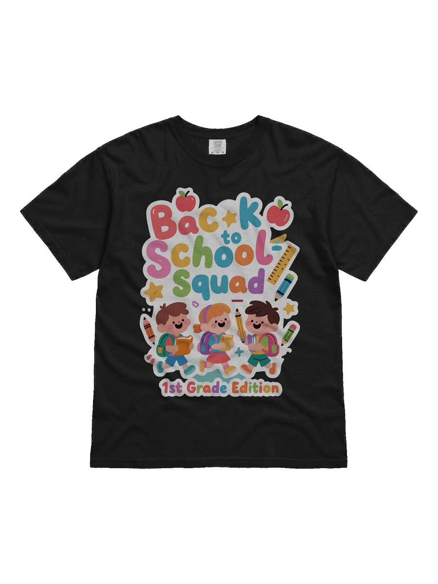 Back to School Squad 1st Grade Edition | Cool Kids Team Shirt product image (1)