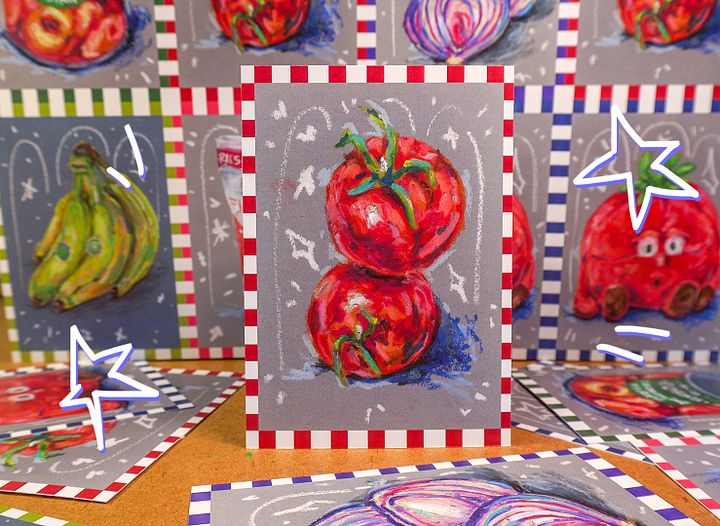 TOMATOES Postcard product image (1)