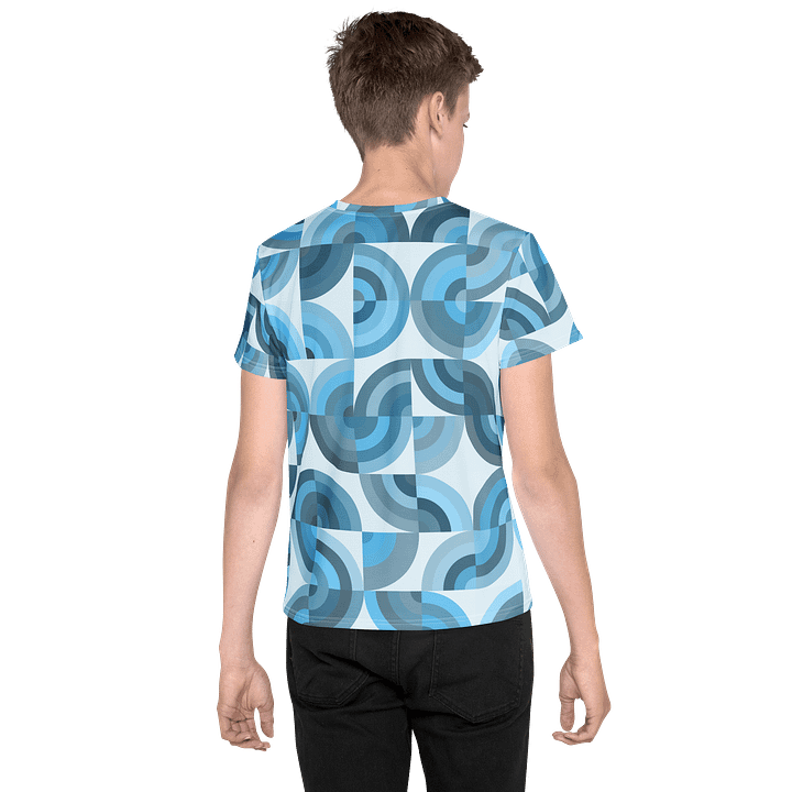 Sapphire Mosaic Youth T-Shirt product image (2)