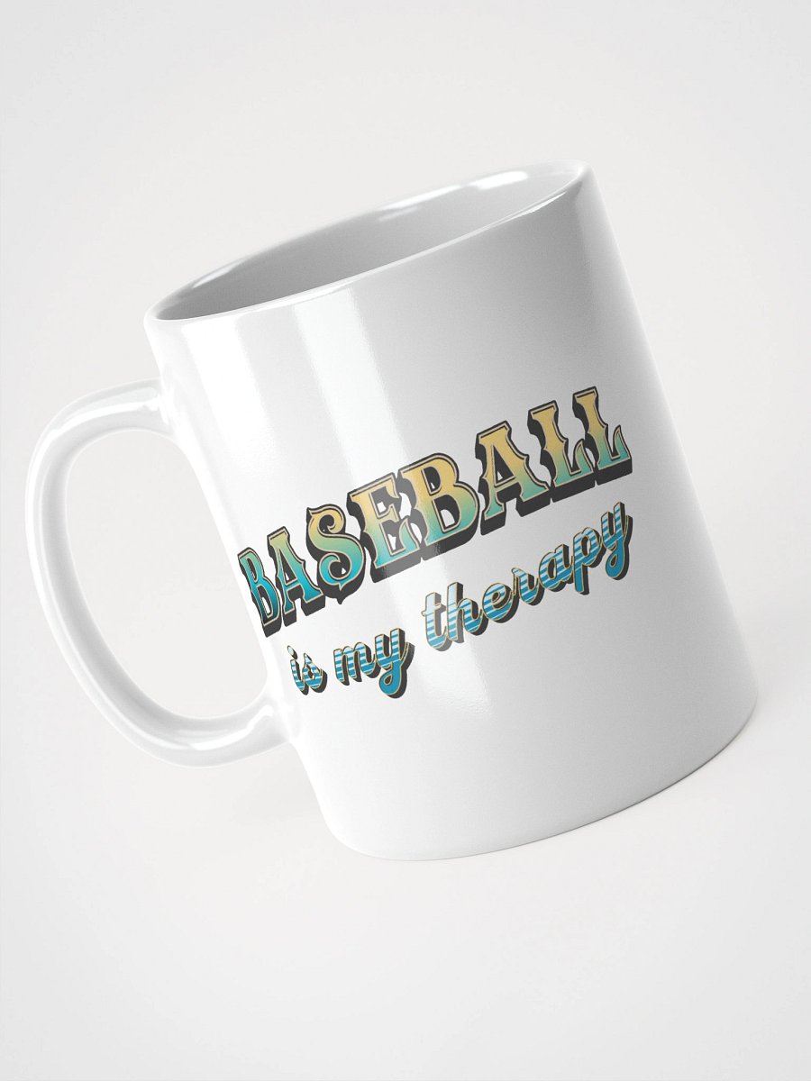 Baseball Is My Therapy Bliss Mug product image (5)