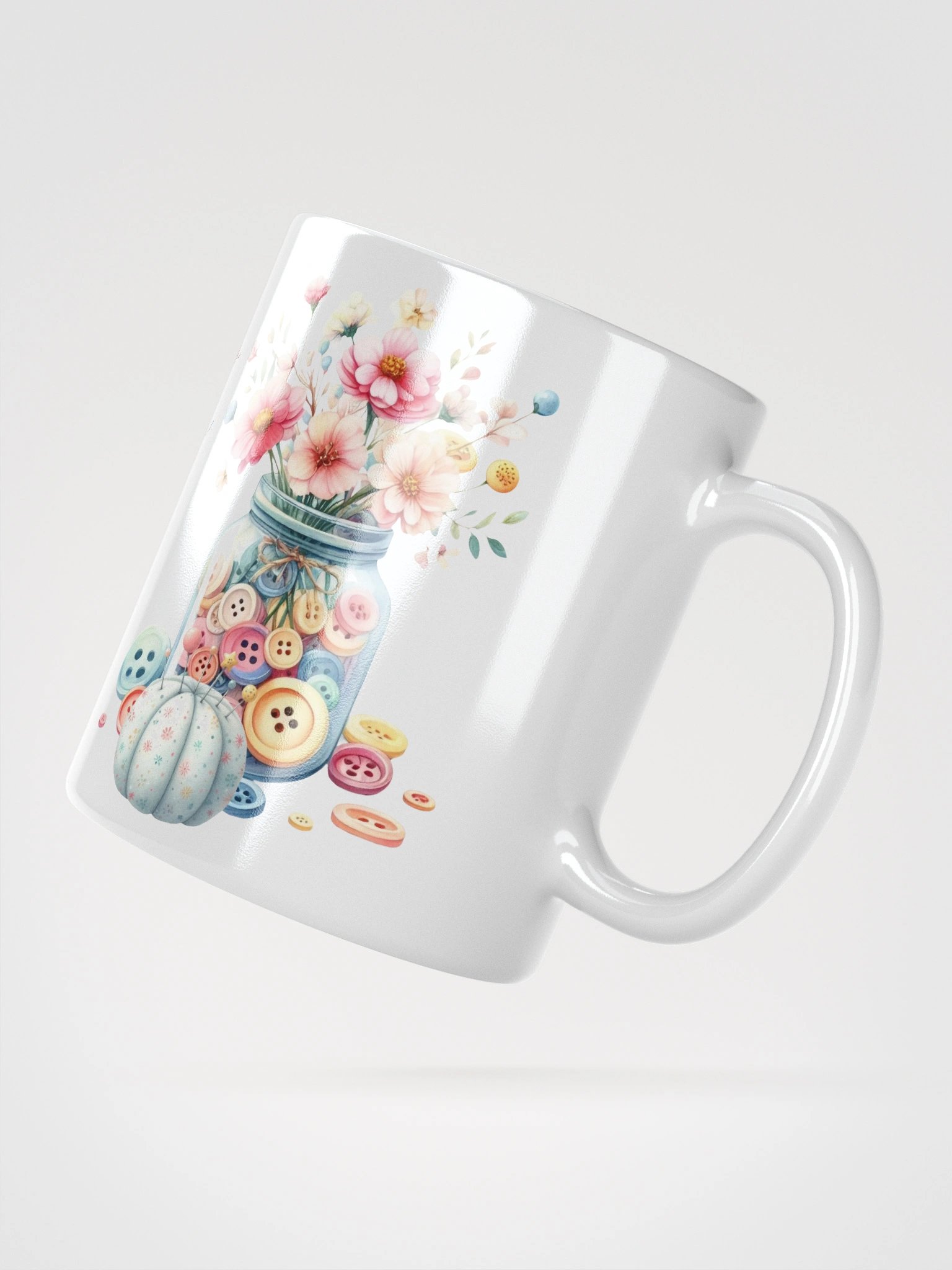 It's Sew Easy Crafty Floral Mug product image (4)