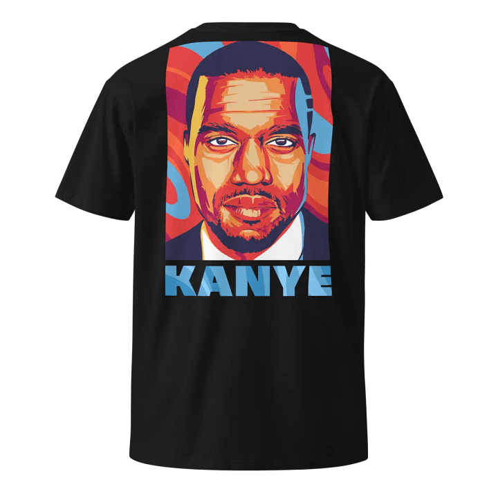 Abstract Kanye Portrait Tee product image (6)