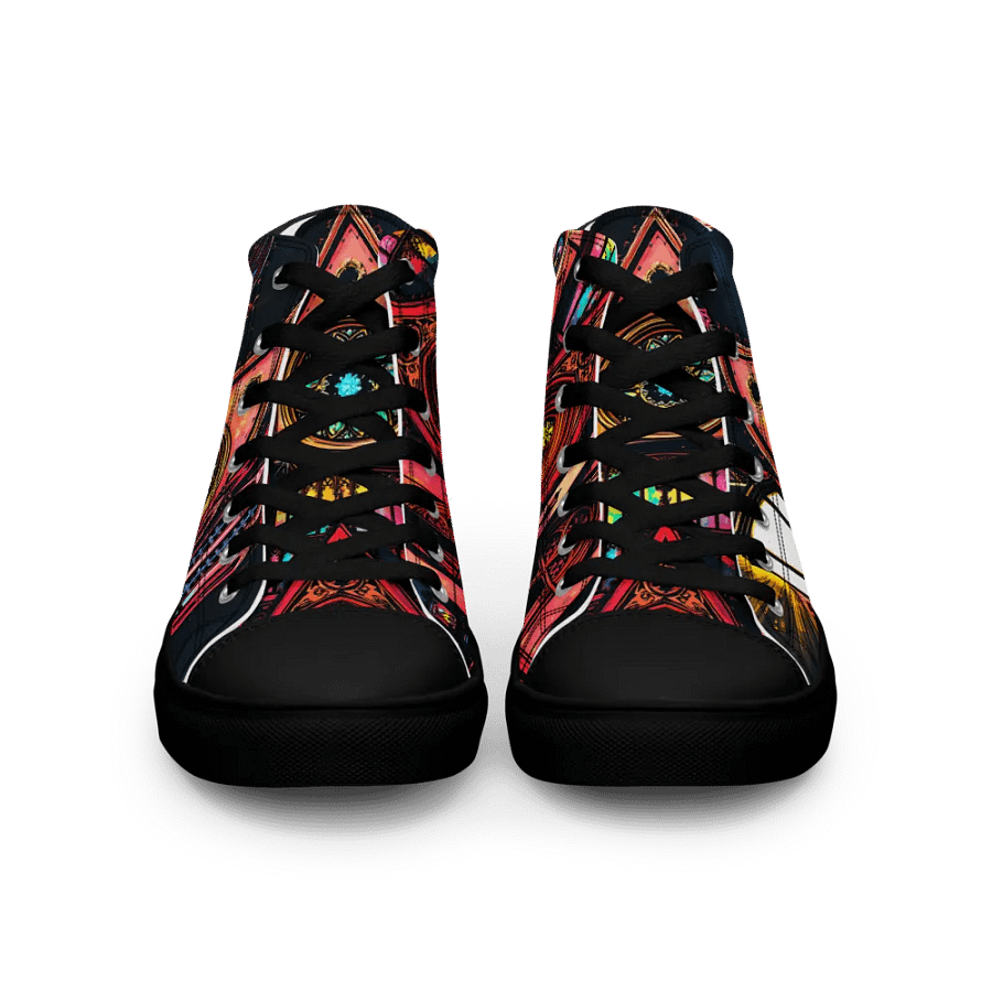 men;s sizing Gothic Cathedral Night High Tops product image (3)
