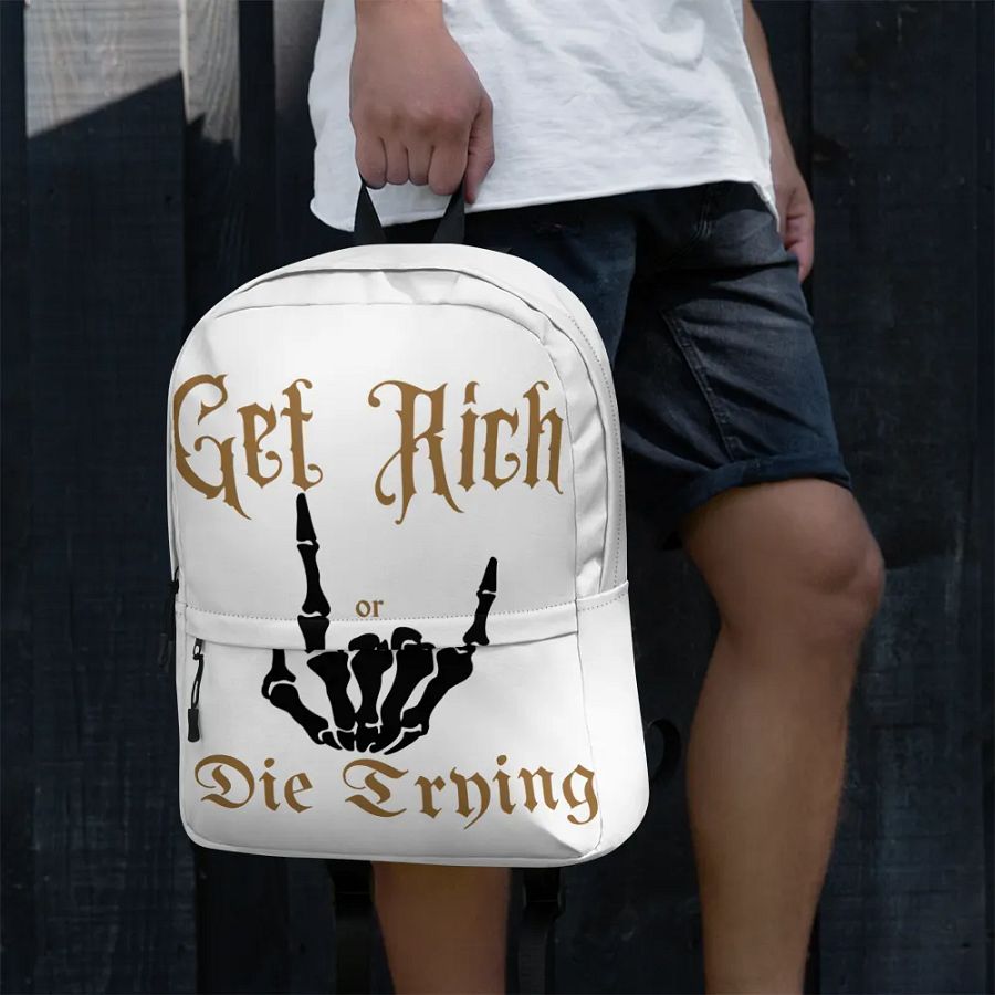 Get Rich or Die Trying Back Pack product image (4)