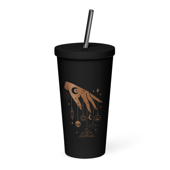 Witch Hand Straw Tumbler product image (1)