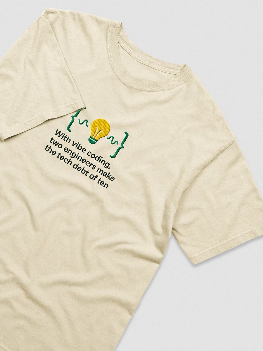Vibe Coding: Deploy Chaos Efficiently T-Shirt product image (4)
