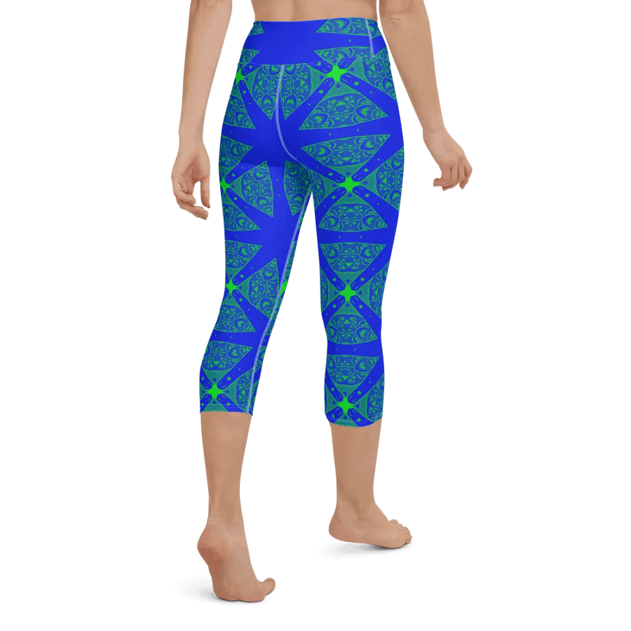 Geometric Gems Capri Leggings product image (3)
