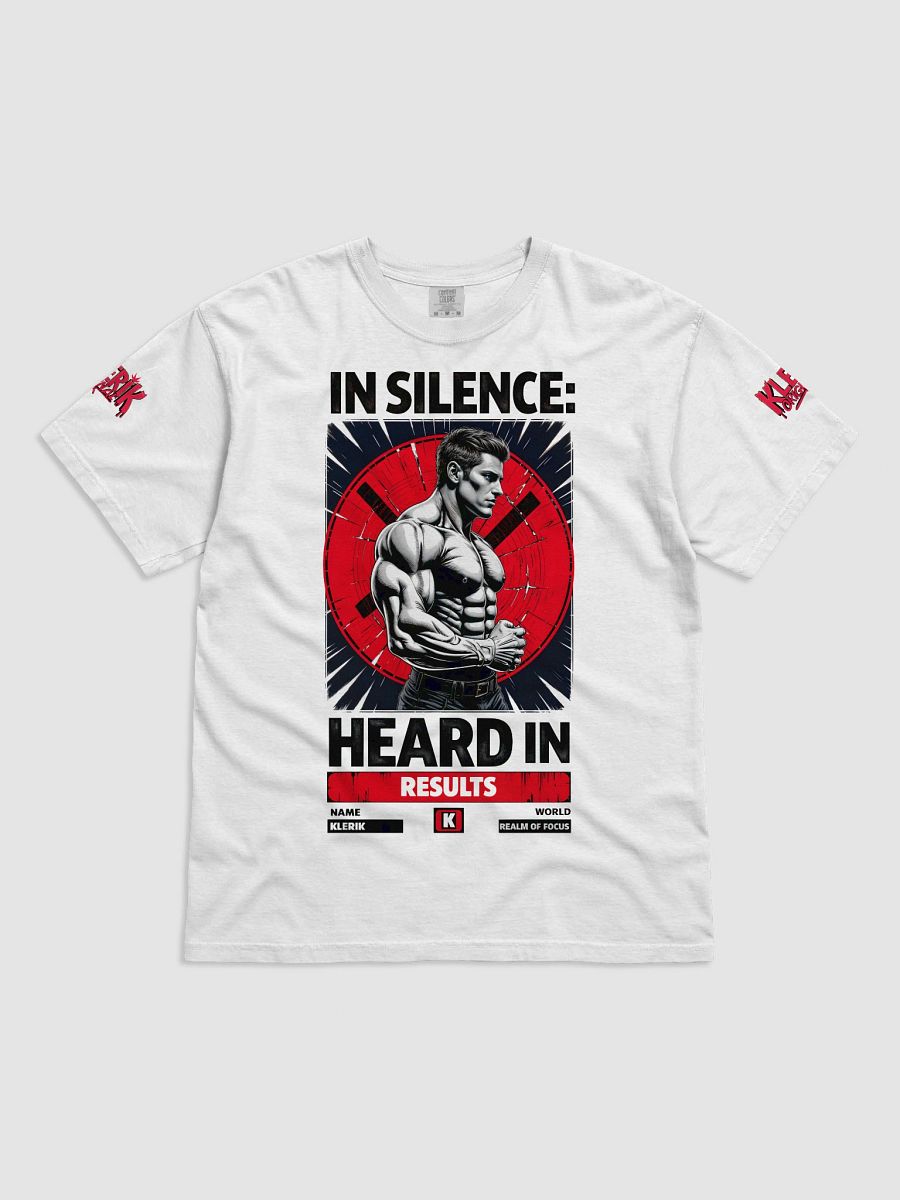 Ultimate Comfort: Garment-Dyed Cotton Tee - IN SILENCE HEARD IN RESULTS product image (1)