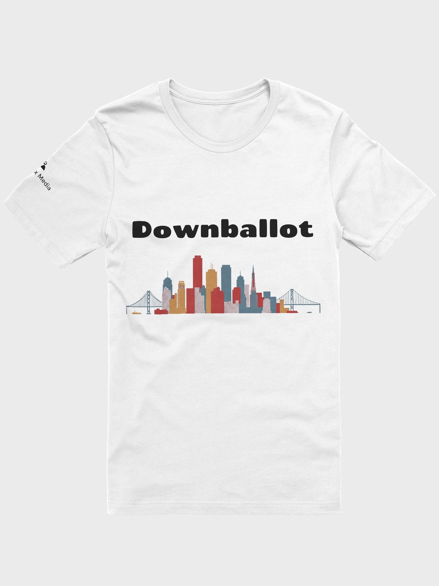 Downballot 2025 Logo Tee Light Colors product image (109)