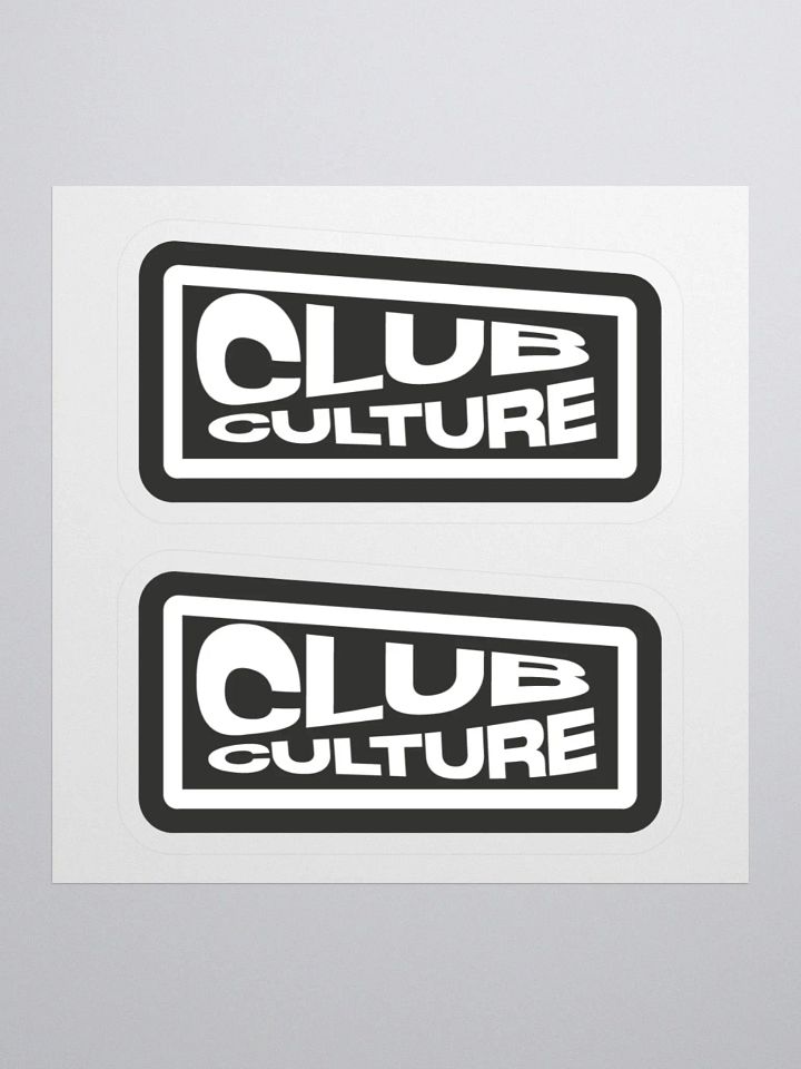 CC Logo Stickers - Grey product image (1)