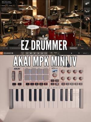 Quick demo of the Akai MPK Mini IV pads jamming with EZdrummer, see how responsive the new pad design is and how easily the MPK Mini IV locks in with EZdrummer’s realistic drum kits. 👉 For more info watch the full video on my Youtube channel. #akaimpkminiiv #mpkminiiv #ezdrummer3 #fingerdrumming #midicontroller #beatmaking #drumvst #musicgear #homestudio #producerslife #beatmaker #shortdemo #vstplugins #ezdrummer #drumpads #drums #drummer