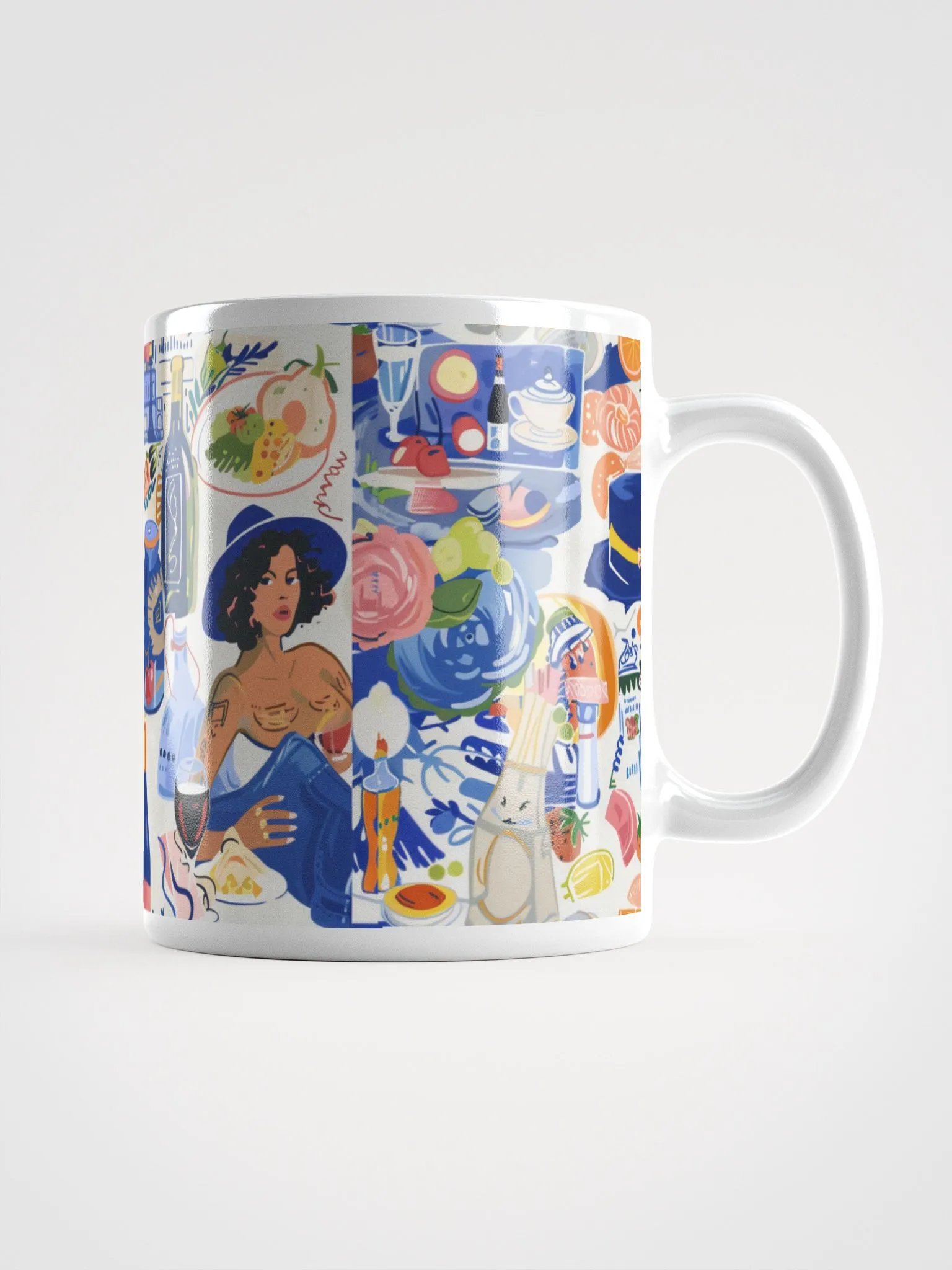 Parisian Cultural Feast Mug product image (2)