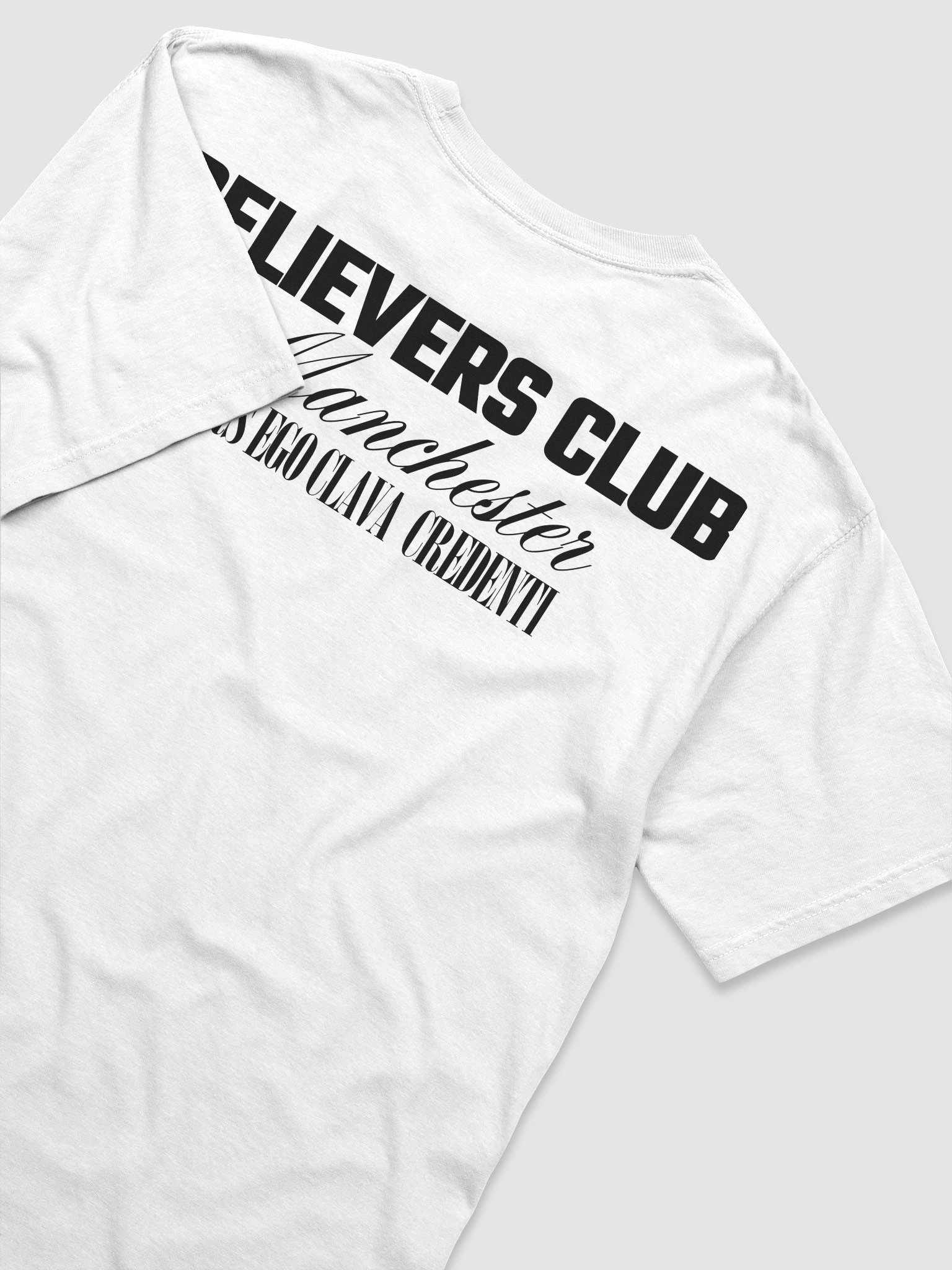 Believers Club White T-Shirt product image (4)