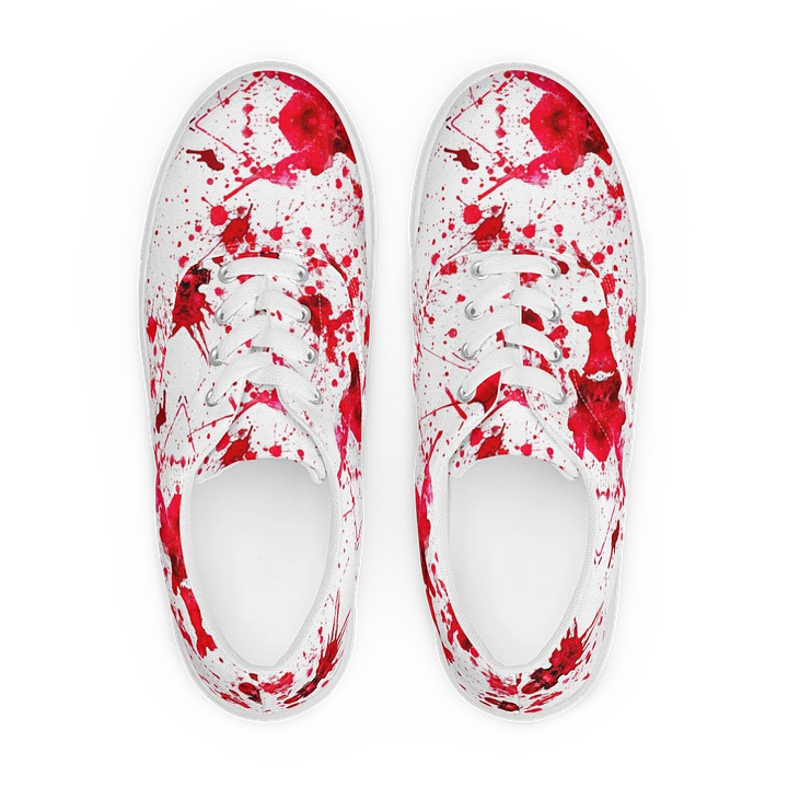 Crime Scene Women's Canvas Shoes product image (1)