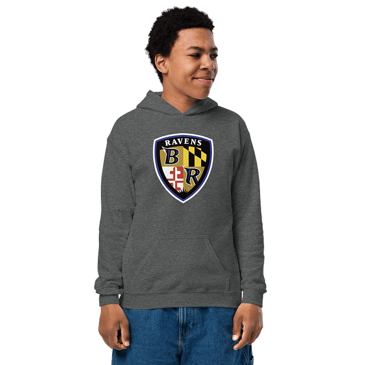RAVENS - Shield Logo Youth Hoodie product image (5)